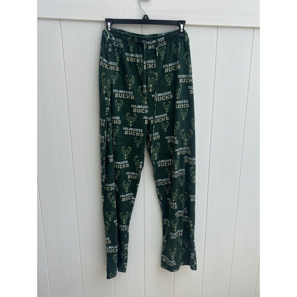 MILWAUKEE BUCKS MENS SLEEP LOUNGE PAJAMA PANTS 2XL